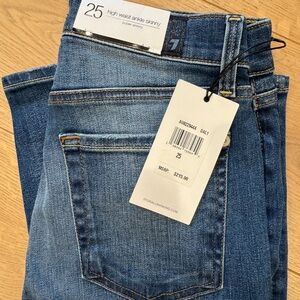 7 For all Mankind High Waist Ankle Skinny Jeans